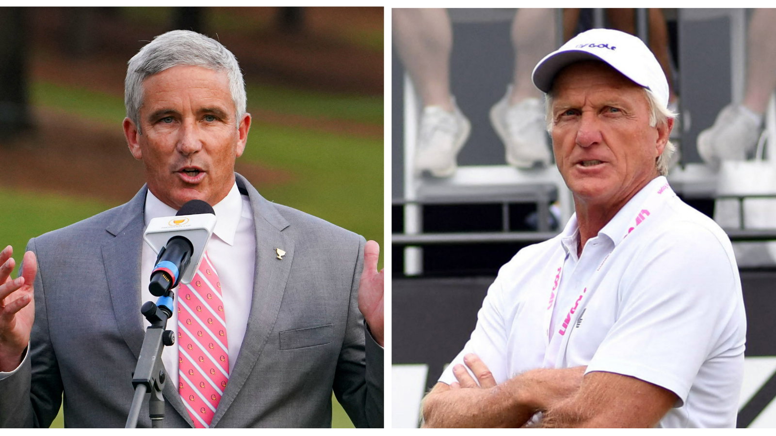 PGA Tour boss Jay Monahan REFUSES to answer question about LIV's Greg Norman